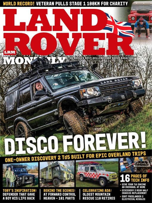 Cover image for Land Rover Monthly